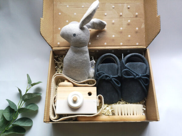 Unique Baby Gift Box - Navy