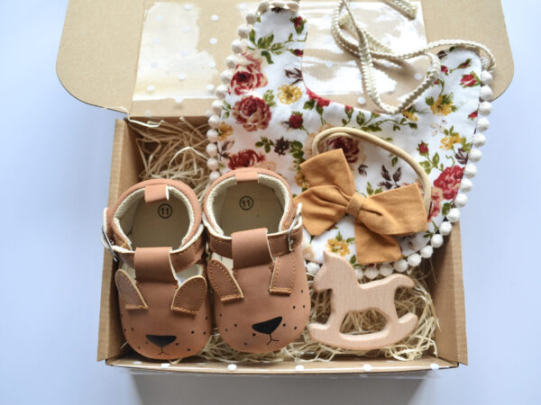 Welcome Baby Girl Boho Gift Set