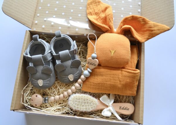 Baby Shower Milano Gift Box - Mustard