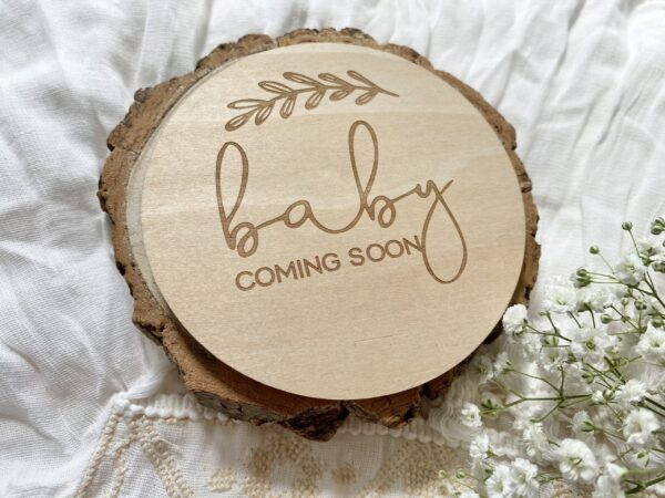 Baby Coming Soon Sign